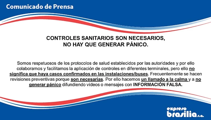 CONTROLES SANITARIOS NECESARIOS