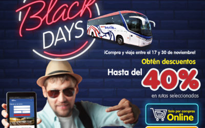 ¡Estamos de BLACK DAYS!