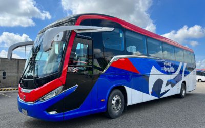 Expreso Brasilia y Marcopolo presentan nuevo bus G8