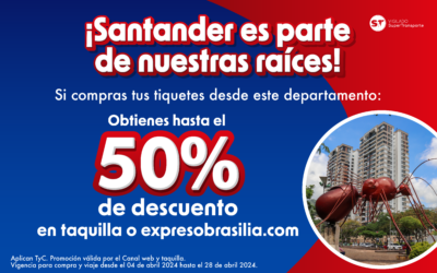 ¡Santander es parte de nuestras raíces!
